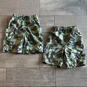 Boys Gap Camo Swim Trunk/Shorts Swimsuit Twin - Set of 2